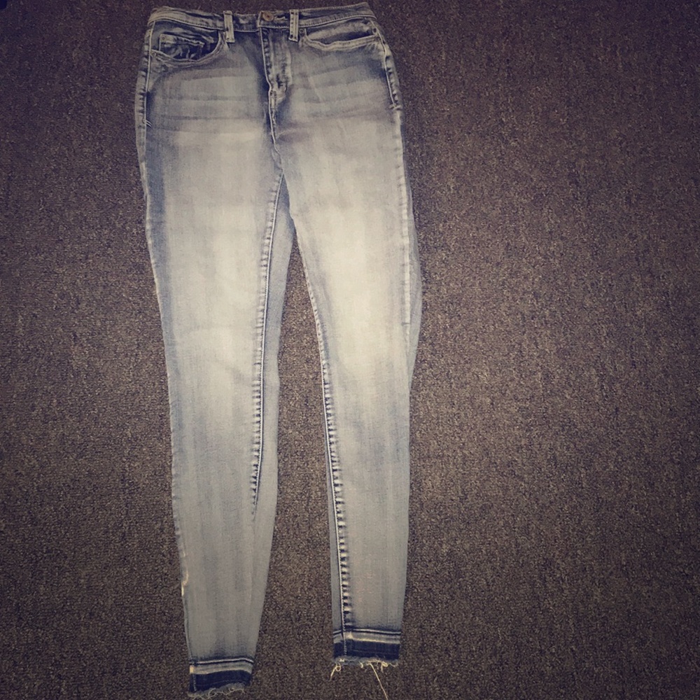 Skinny Mudd jean leggings Size 7